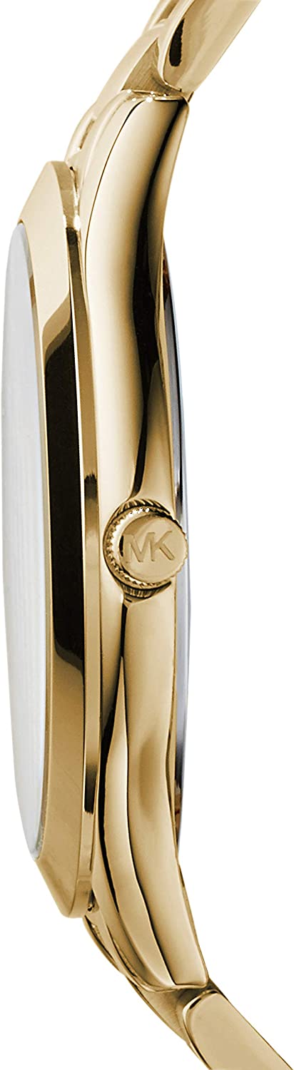 Michael Kors Women's Slim Runway Three-Hand Stainless Steel Quartz Watch - Image 4